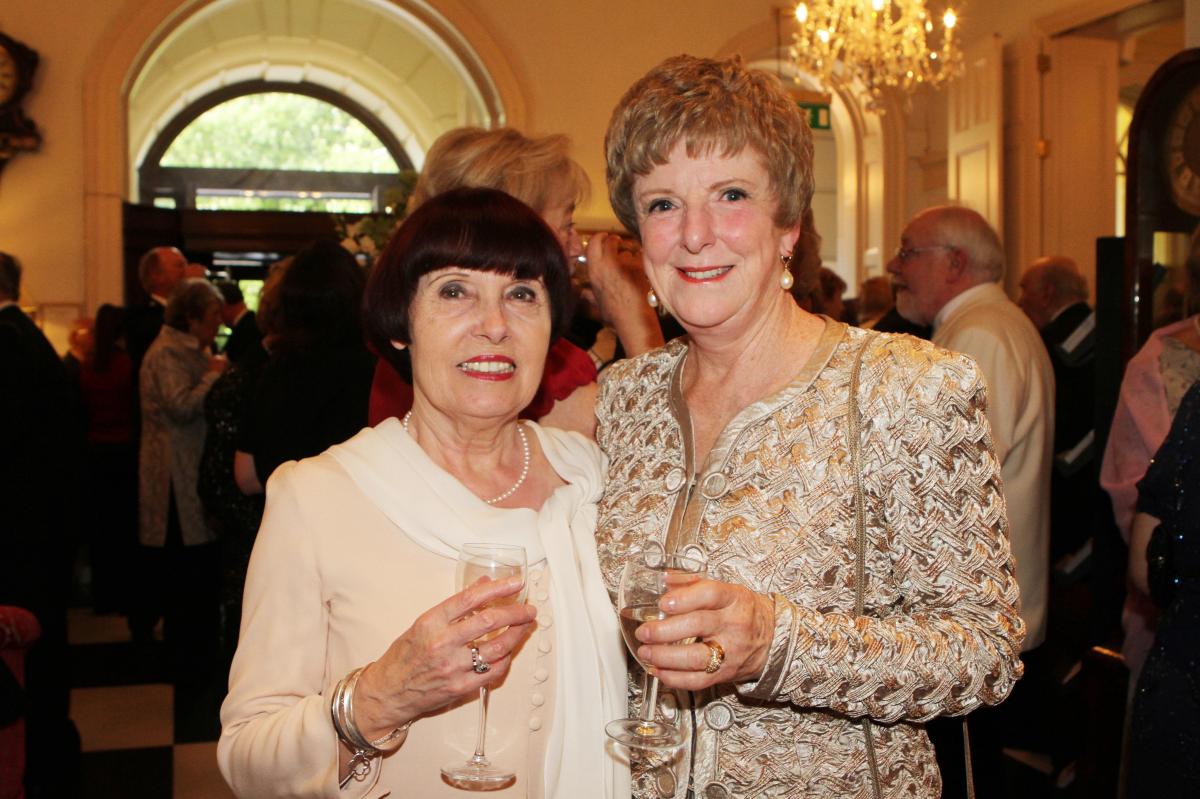Cheltenham North Charter Anniversary Dinner 26th April 2012 - Anne -Marie Mossop and Beth Phillip