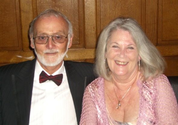 PRESIDENT'S NIGHT 2011 - Honorary club member David Howard and his wife Anne.