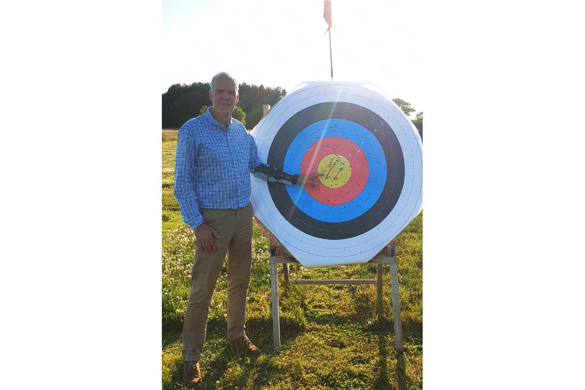Archery Night - Steve Langtonm tonights winner