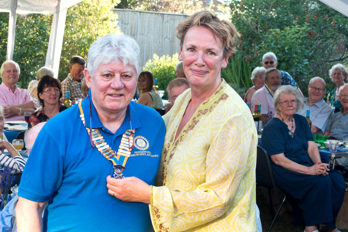  The Club's Annual BBQ and Presidential Handover -  
