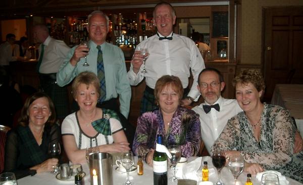 2006-07 - Members and Guests at Burns Celebration Night