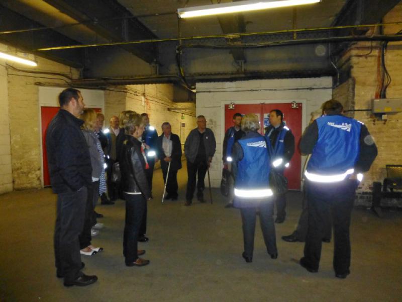 17th May 2014 - Visit to Central Station - Below the station - these tunnels were used as a temporary WW1 mortuary