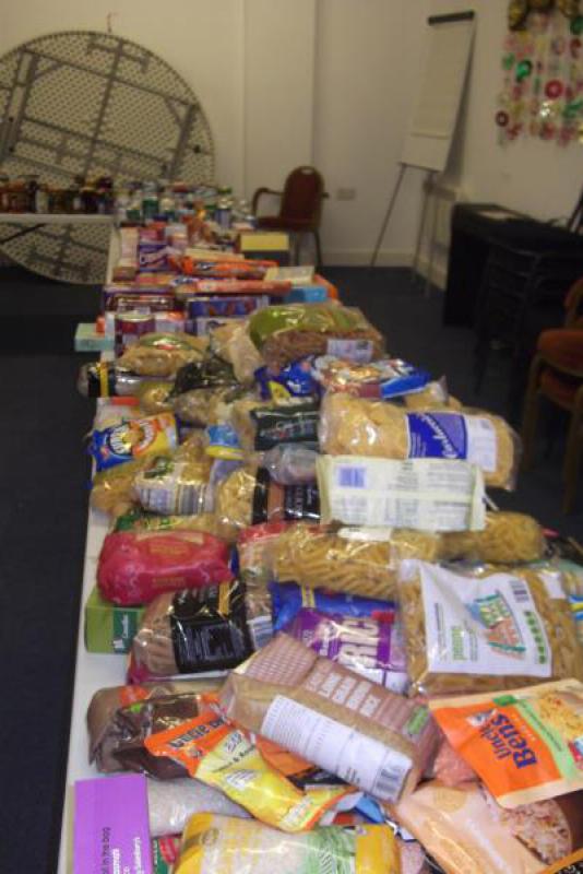 Help with Bexhill Caring Community Hampers - Bexhill CC hampers 3-12-13 002