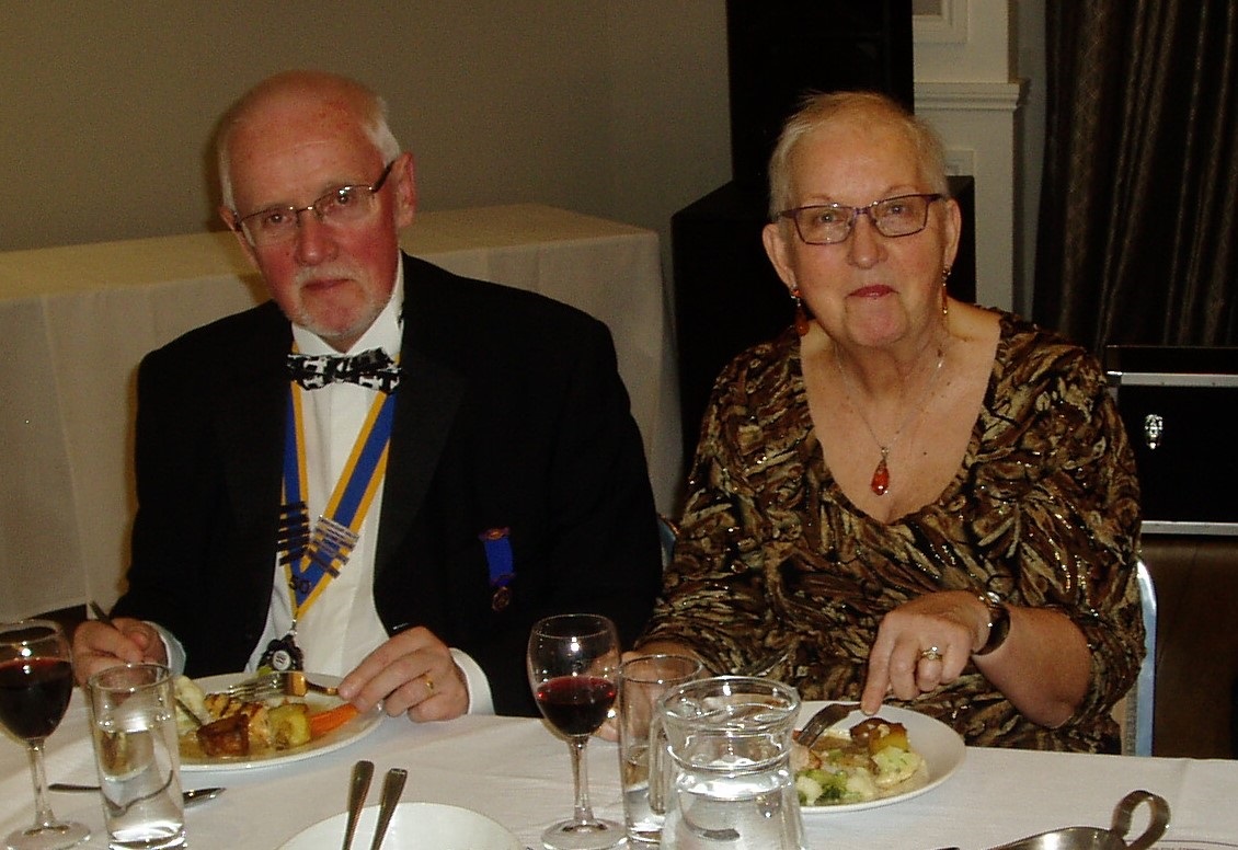 Club Dinner - Bill & Jean Stephenson