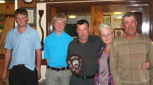 Charity Golf Day - Bridge 2 with the Jack Williams Memorial Trophy....Congratulations....