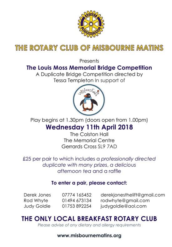 Louis Moss Memorial Bridge Competition - 