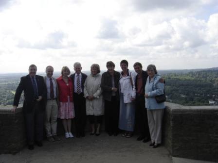 VISIT OF BRONSHOJ ROTARY CLUB TO REIGATE MAY 2008 - View from Box Hill