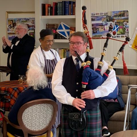Scottish Lunch at Tor-Na-Dee Care Home, 2020 - 