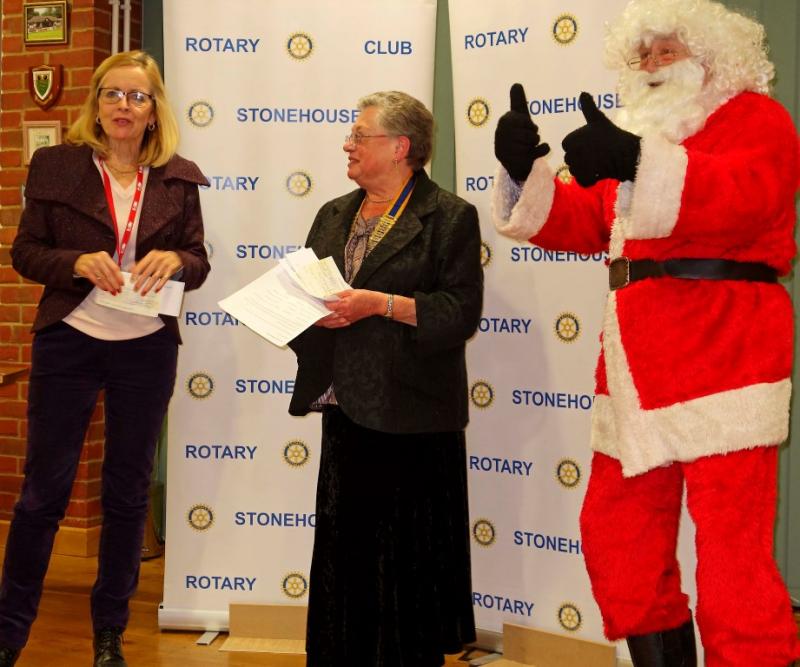 Rotary Christmas Carol Float - Susie Godwin