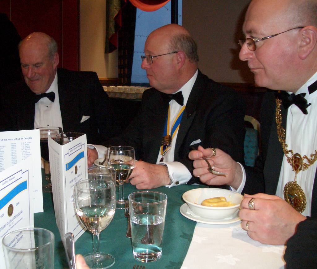Charter Night 2008 - So who got the biggest portion?
