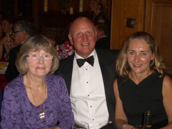 PRESIDENT'S NIGHT 2011 - Ms Val Lines with Vincent and Sheila Sweeny.