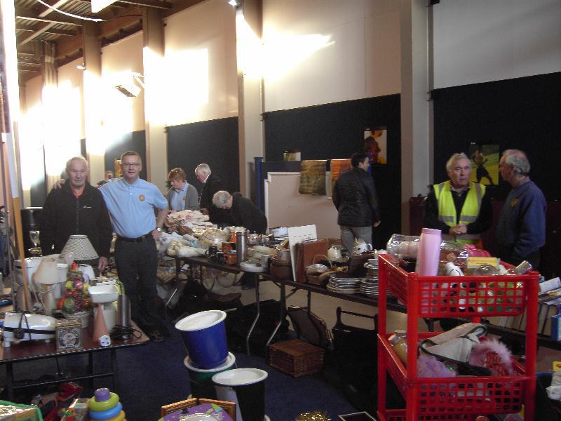 2012 Car Boot Sale at Fort Regent for Jersey Christmas Appeal - 
