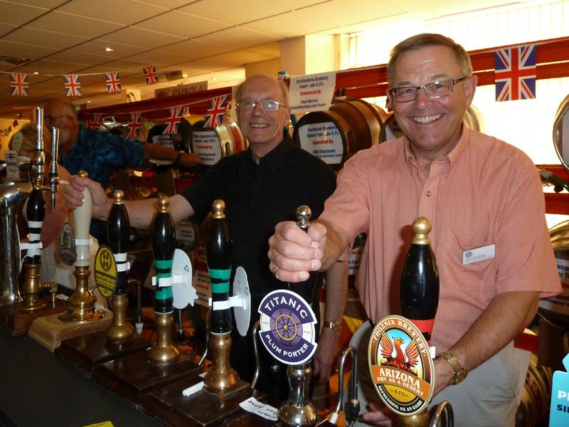 Tarleton Beer Festival 2015 - Cheerful Barmen
