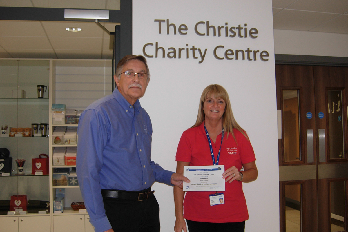 Charitable Givings 2016-17 - Christie Hospital, Manchester