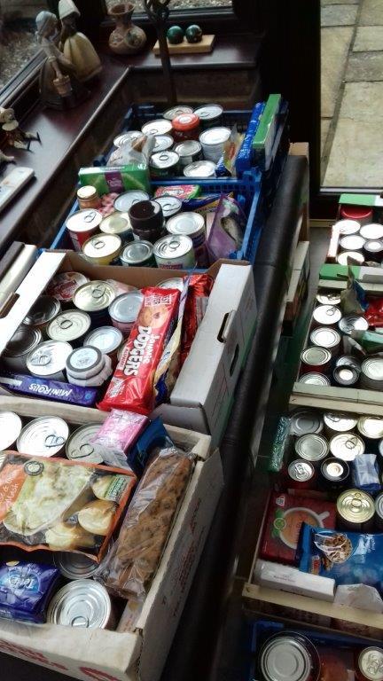 Chestfield Charity Food & Clothing Collections - 