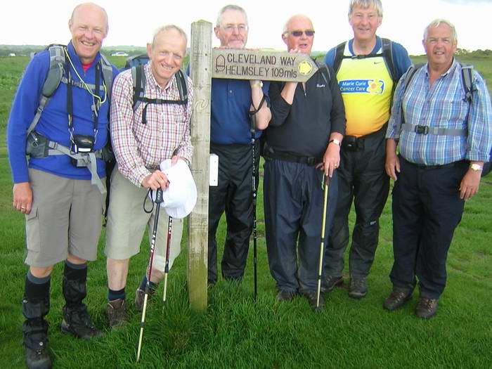 Sponsored Walk in Aid of Marie Curie Hospice and Other Charities - Cleveland Way122