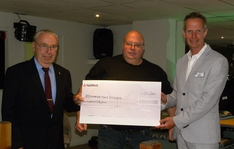 Charity Awards Event 26th June 2017 - Cliff Hall & David Hardy of Rougham Control Tower