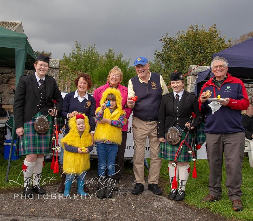 Rotary Club of East Sutherland's annual Charity Duck Race - 