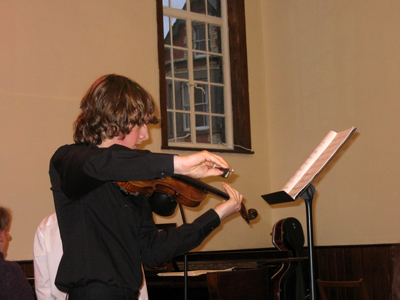 Young musician 11.1.09 -  14 YO Conor James Gricmanis Violin