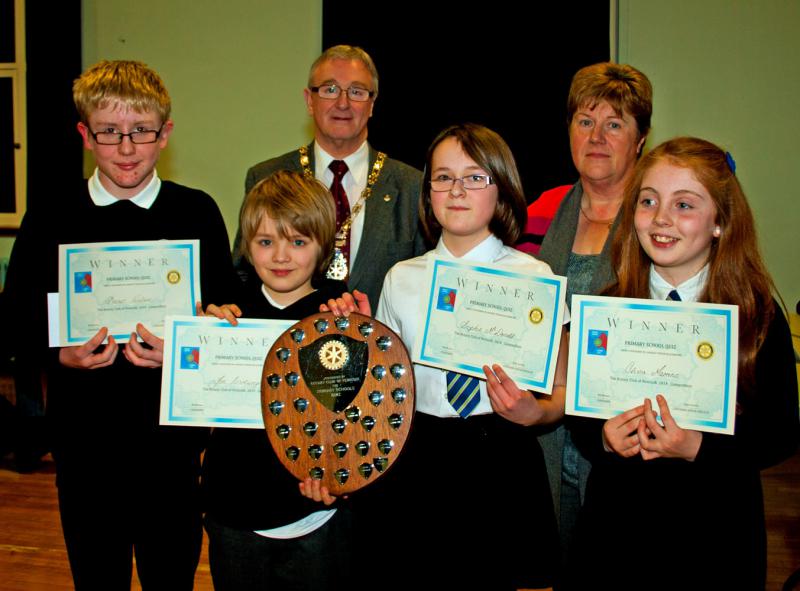 Primary School Quiz - Cornbank - winners 4