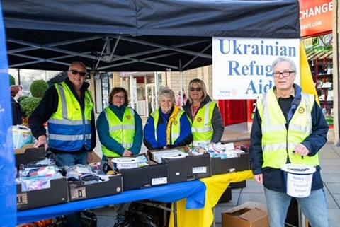 Ukrainian Refugee Aid - Photo courtesy of the Halifax Courier