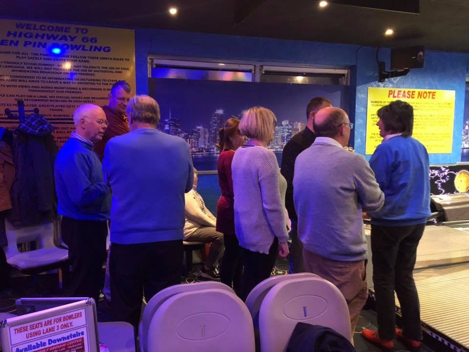 Fellowship / Sport - Annual Bowling with the Rotary Clubs of Tranent, Eyemouth, Dunbar and Duns