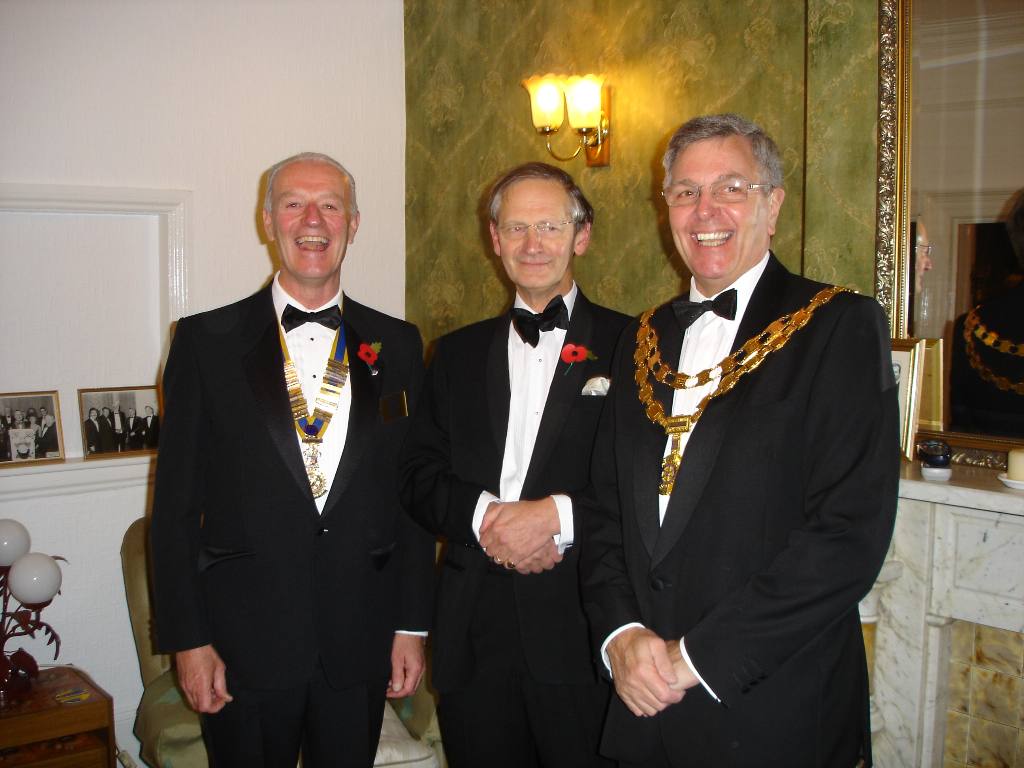 Charter Dinner 2007 - Steve, Muir Morton and Allan