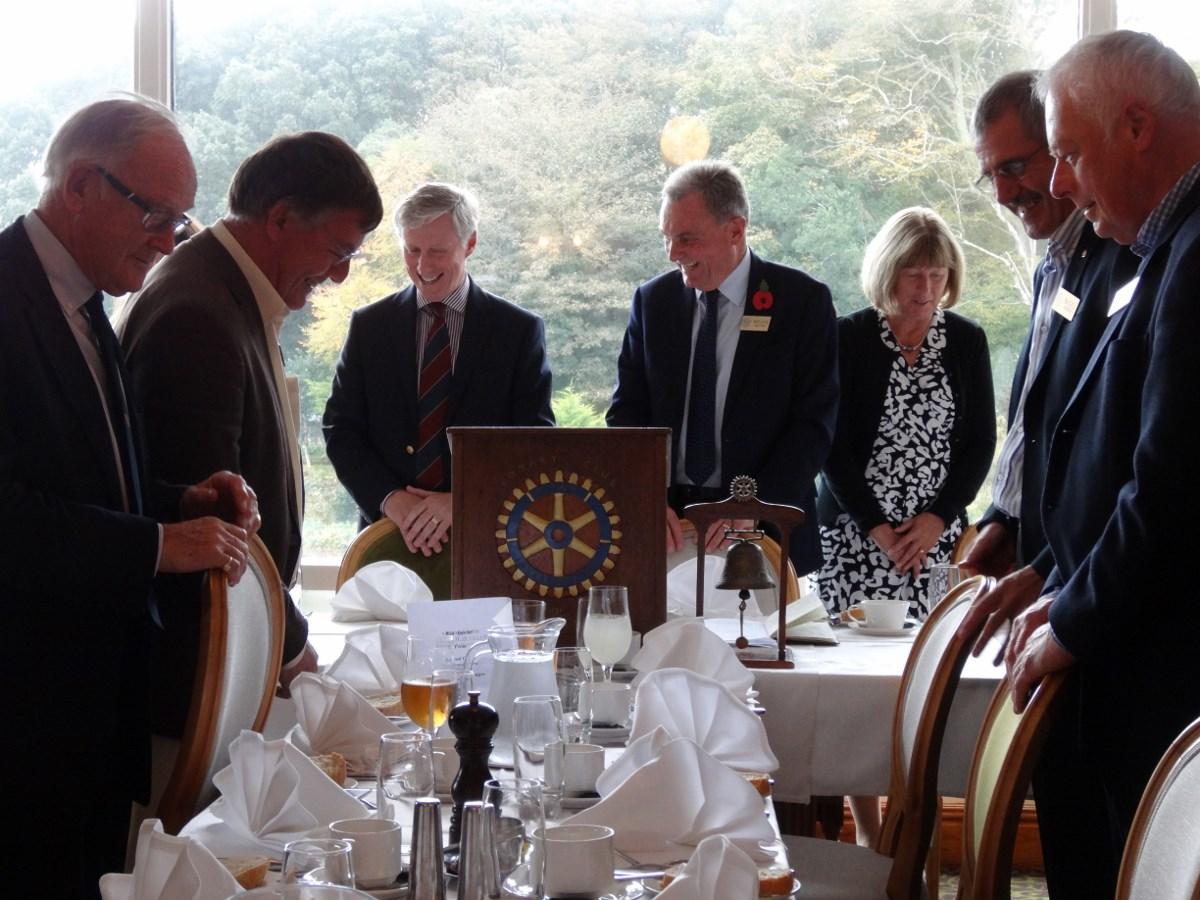 Visit of H. E The Lieutenant - Governor Vice Admiral Sir Ian Fergus Corder KBE CB & Lady Corder (26 Oct 2016) - 