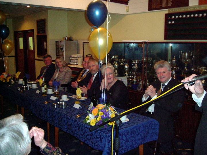 70th Anniversary Cellebrations - Top Table