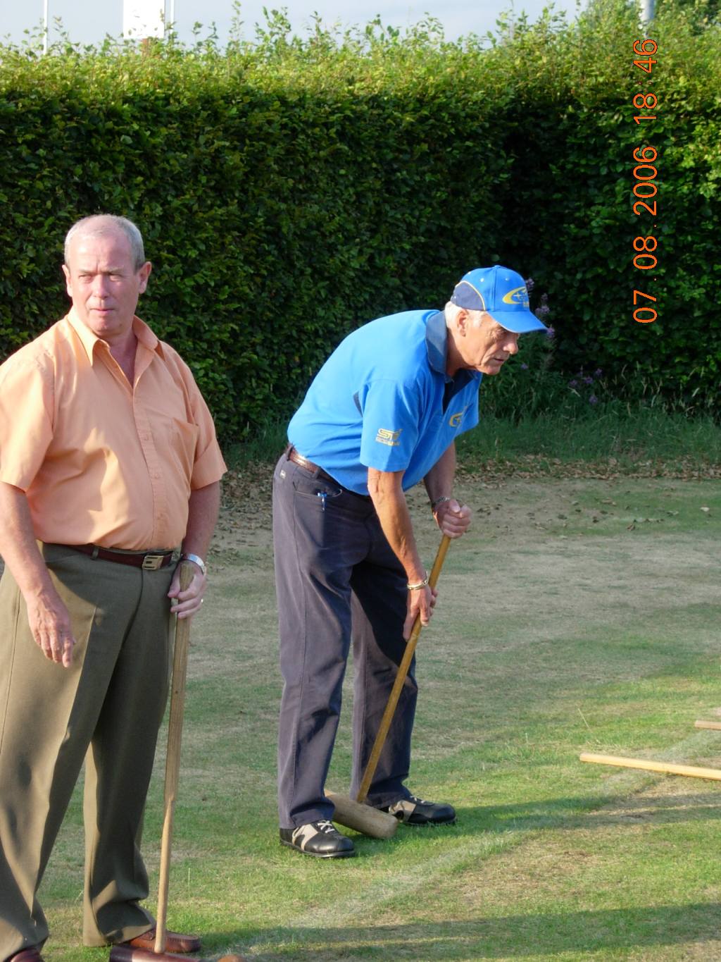 Croquet 2006 - David Newman and John Ellis