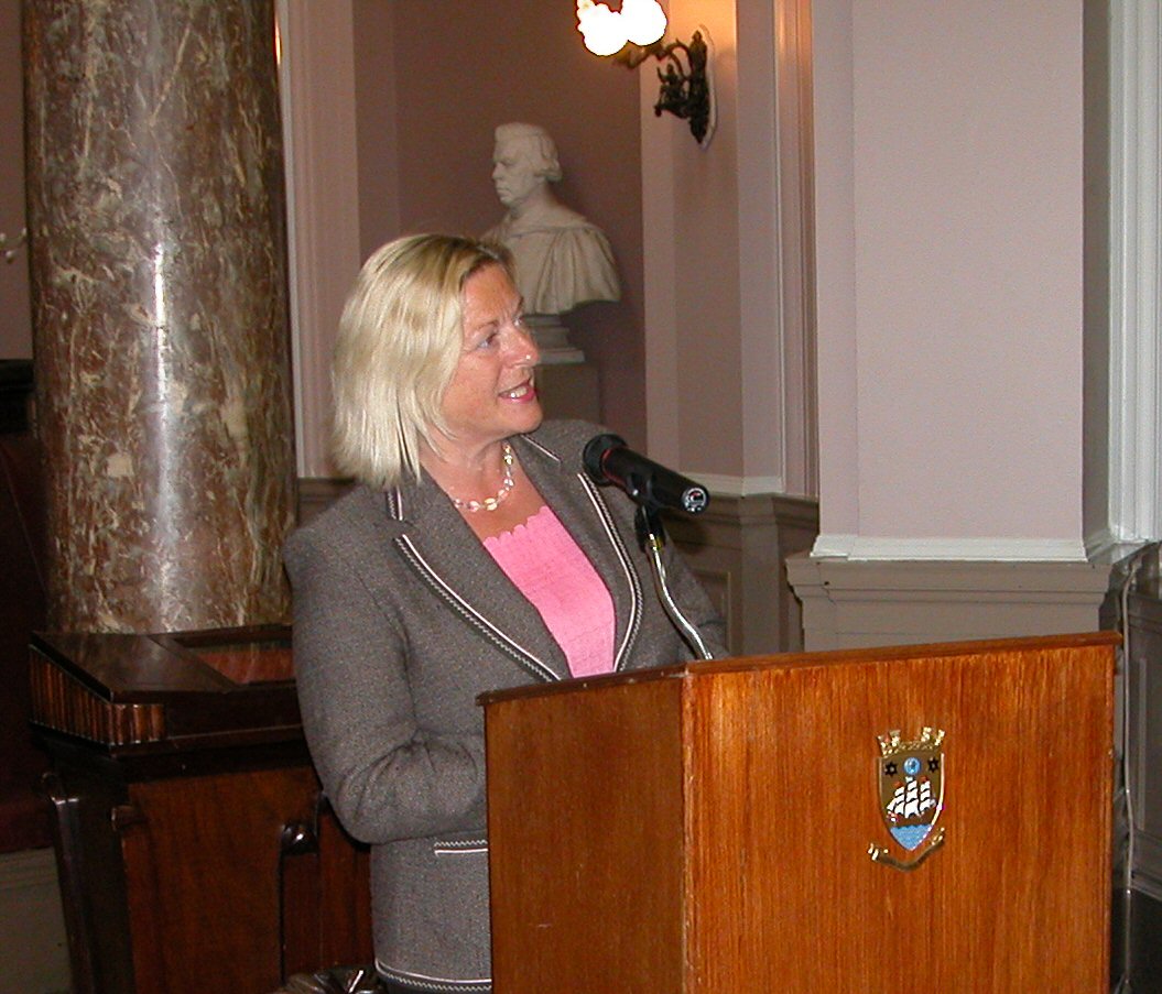Opportunity Walks The Civic Reception - Minister Linda Fabiani MSP.