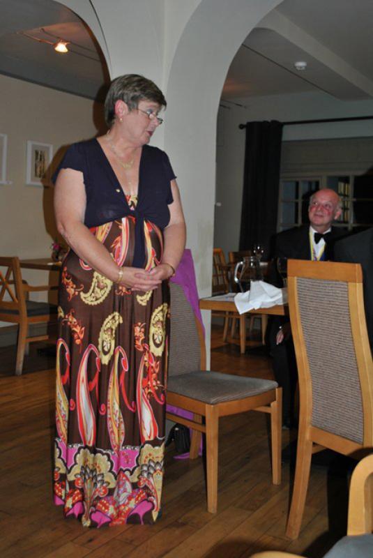Evening President's Night at the Clive Hotel, Ludlow.  - Sheila - not guilty mlord....