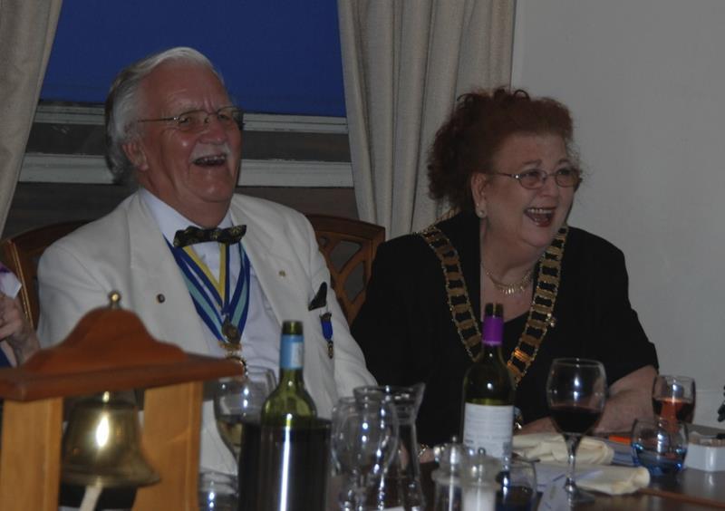 Charter Night 2015 - The District Governor and her 