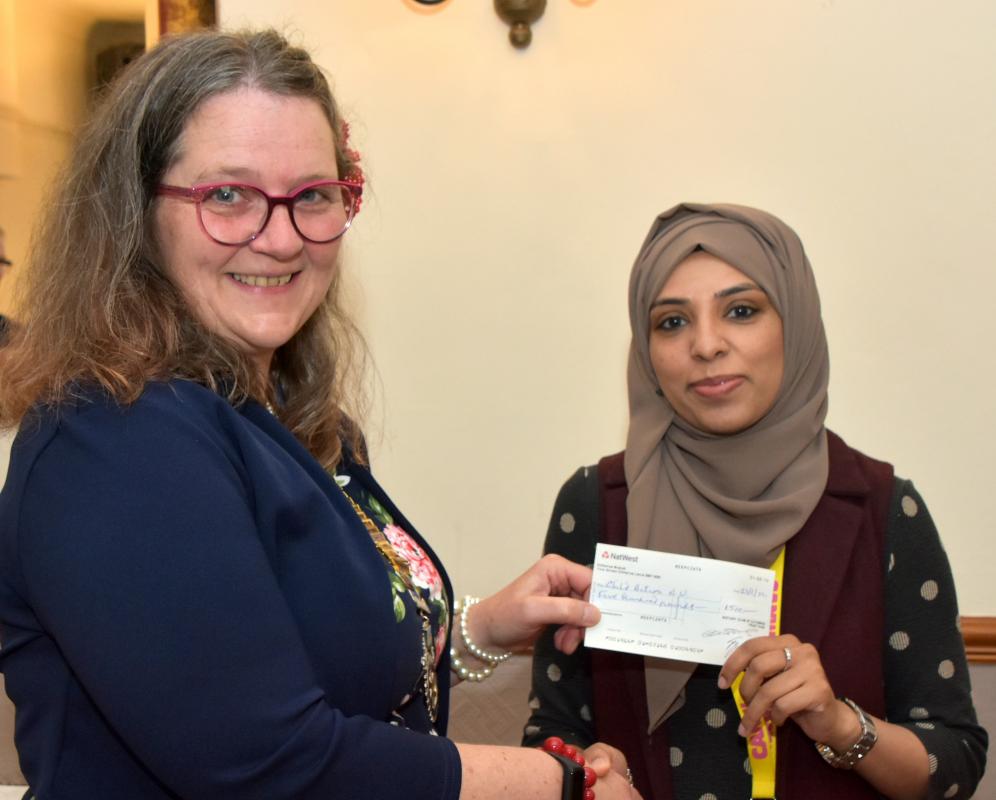 Jenni hands over to Karin and distributes another £10,000  - 