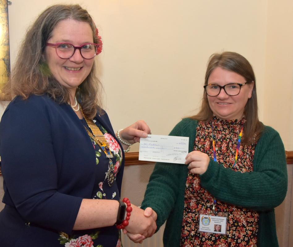 Jenni hands over to Karin and distributes another £10,000  - 