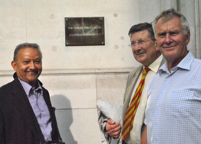 Trip to Lords - Three retired doctors who couldn't keep away.