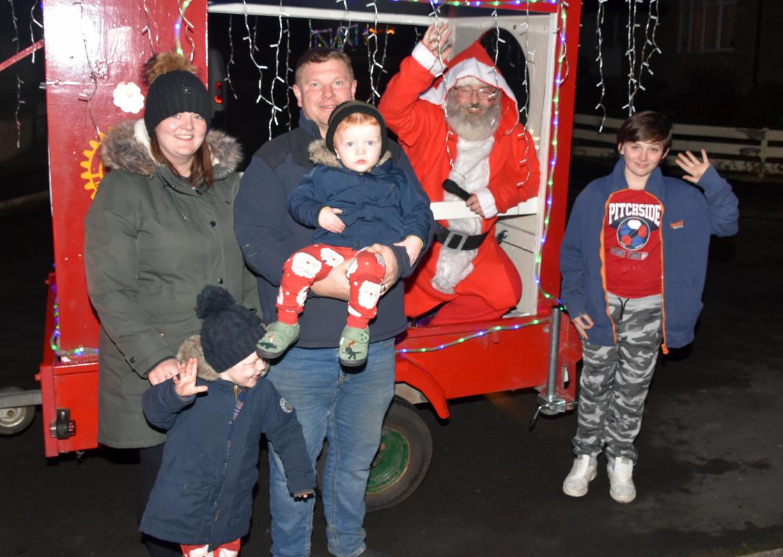 Santa visits Clitheroe and Ribble Valley Villages..... - 