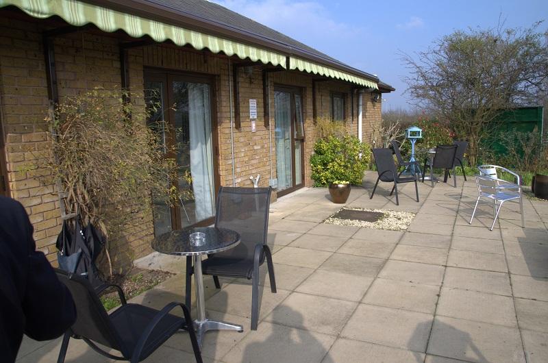 Rotary donates to St Luke's Hospice - Each of the rooms at the eight bed unit have access to the open patio, looking out over the garden
