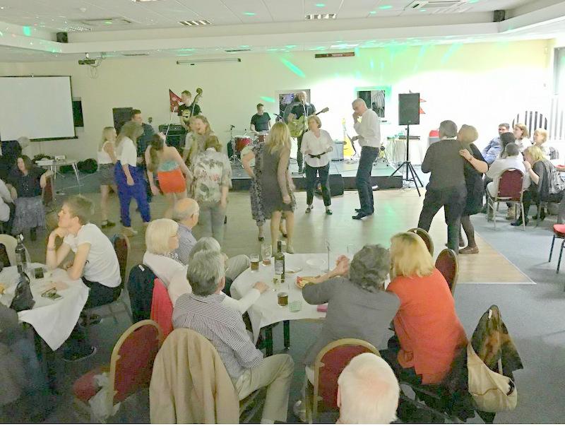 Musical Evening Nantwich Football Club 22nd April 2017 - VaVoom Local Band