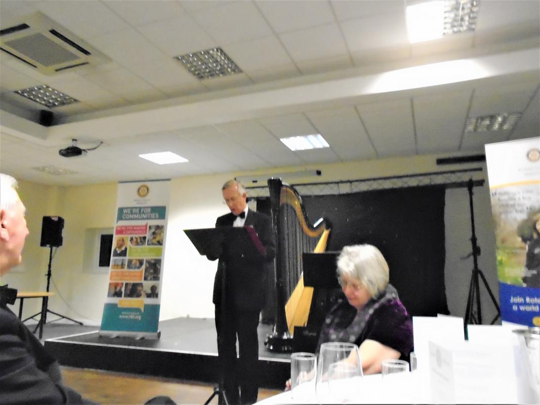 Nantwich Rotary 85th Charter Night - Main Speaker
David Briggs