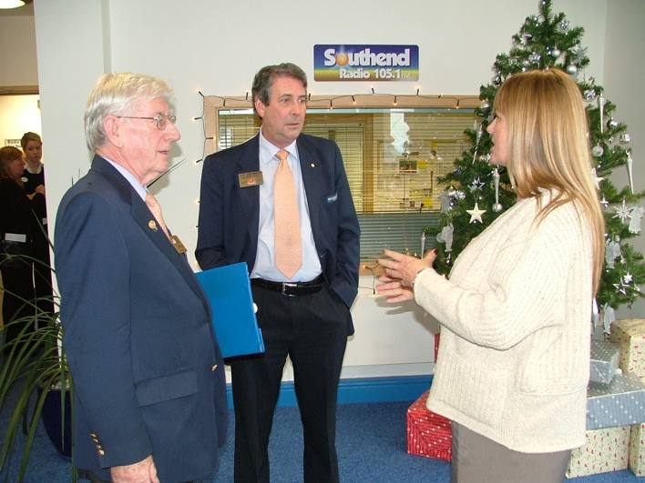 Visit of RIBI President Ian Thomson 2008 - Welcome to Southend Radio