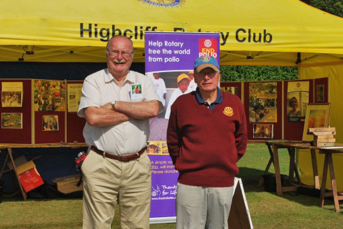 Rotary Wessex vs Lashings Cricket Match - Highcliffe members were out in force to support the Rotary Wessex vs Lashings cricket match.