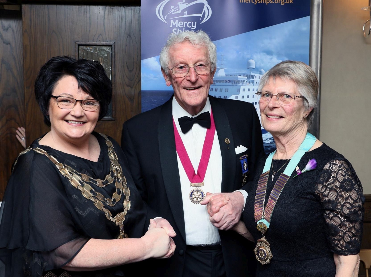 Luton North Rotary Club 50th Anniversary  - Donna Paul Mary