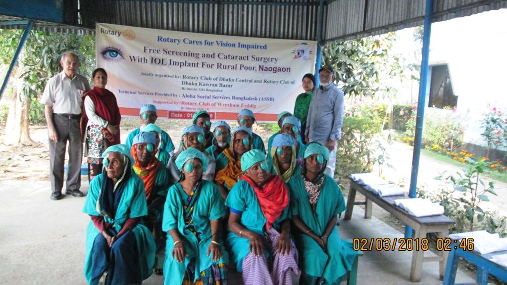 Bangladesh - support for breast cancer screening - Cataract surgery preparation