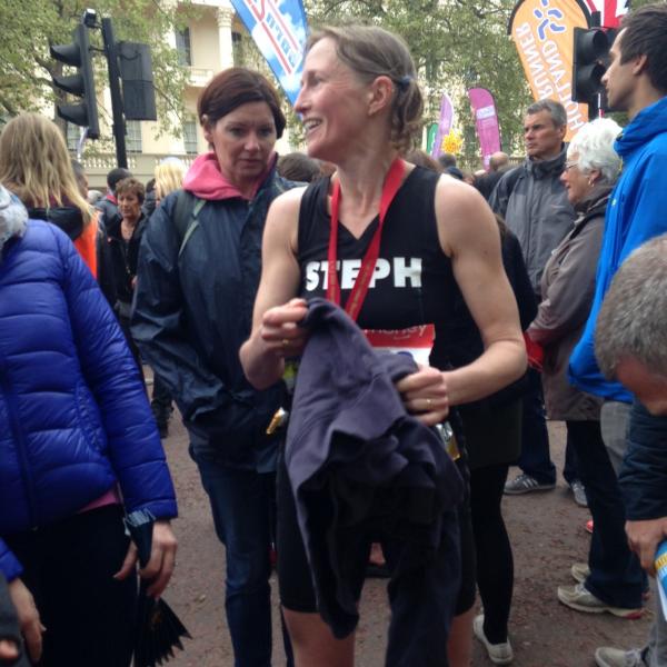 London Marathon support for WAlk 4 Water 2015 - 