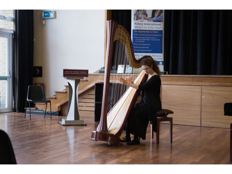 Jasmine from Epsom competes at Regional Young Musician - Titsey