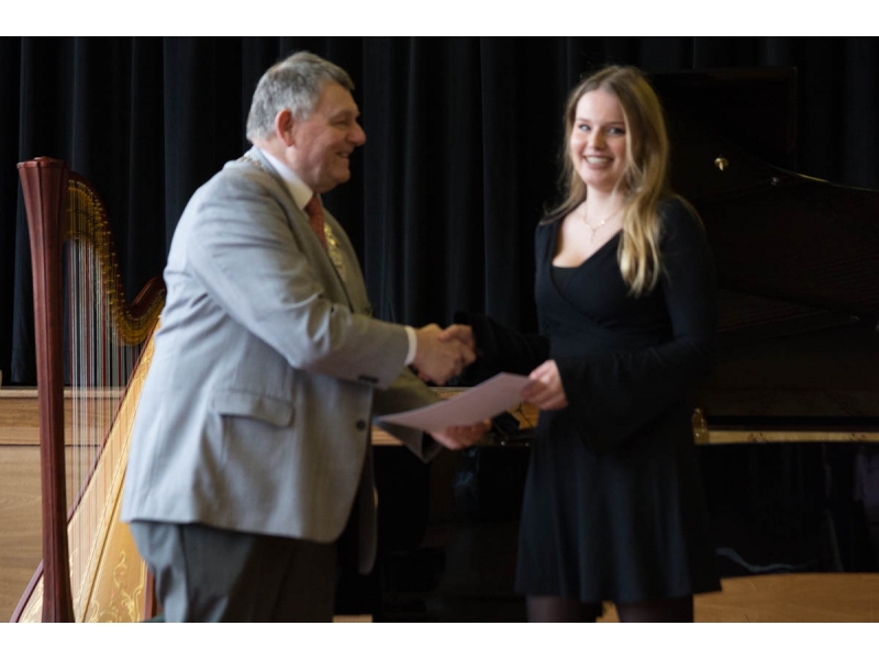 Jasmine from Epsom competes at Regional Young Musician - Banbury