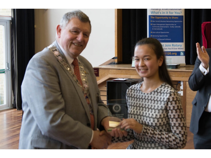 Jasmine from Epsom competes at Regional Young Musician - Godalming