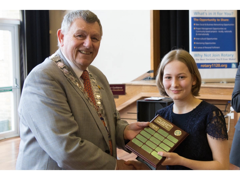 Jasmine from Epsom competes at Regional Young Musician - Rochester