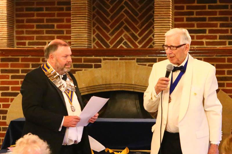 Inductions for the New Rotary Year - Epsom-5362
